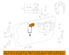 6920617010c0 00-05 Oem Spyder-interior Handle Mr2 Toyota Door Left