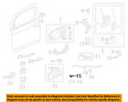 90120sm4000 03-11 Honda Front Element Oem Screw Door-handle