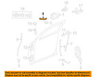 1mv571dvaa 08-14 Handle Chrysler Door Oem Challenger-interior Dodge Left