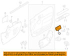 9t1z6122621aa 10-13 Transit Door-handle Left Ford Oem Bezel Connect Front