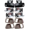10077892 Autosuperstar Inside Outside Door Handles For Toyota Avalon