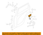 826101u000 11-13 Sorento-interior Kia Left Oem Door Handle