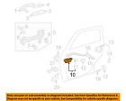 6920547050c0 12-15 Handle Oem Toyota Prius-interior Door