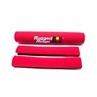 13305.53 Rugged Ridge Red Door Grab Handle Covers For 804314119843