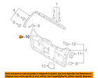 1491005000 Hyundai Oem Accent Front Inside Grommet