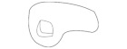 15043574 Gm Chevrolet Gmc Cadillac Genuine Handle Bezel