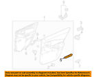 15142488 Front Oem Chevrolet Door-pull 06-08 Handle Malibu Gm
