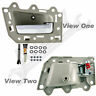 153652 Apdty Interior Door Handle Replacement Kit Chrome Lever 842955164440
