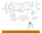 15689043 Gm Oem Side Sliding