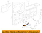 15841788 Chevrolet Door-pull Handle 03-06 Oem Ssr Gm