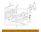 15873036 Gm Oem Front Inside Cover Right