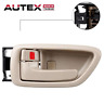 164444 Autex Beige Interior Left Driver Side Door Handle 689721168147