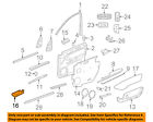16476605641a28 Mercedes Oem Front Bezel Left