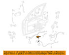 16630673 Handle Left Door Gm Oem-interior
