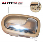 174440 Autex Interior Right Door Handle Chrome Lever And Brown Housing