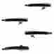 1adhs01510 1a Auto Aftermarket Replacement Door Handle Chrome Exterior Front Rear Set Of 4 For Dodge Sebring Avenger Sedan