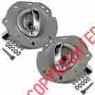 1ae101j3aa-k 1ae111j3aa-k Replacement Jeep Liberty Inside Door Pull Handles Left Right Front Rear Chrome Khaki Pair