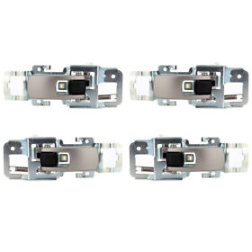 To823544f12 2 Pairs Door Handle Front Rear Lh And Rh Interior For 05-09 Chevrolet Equinox