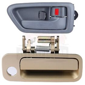 10057543 2 Pcs Front Right Side Inner And Outer Door Handle For Toyota Camry 1997-2001