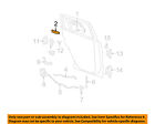 1by92dkaab 2009 Oem Chrysler Door Dodge Handle Caliber-interior