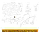 2037220214 Handle Oem Door-pull Front Bracket Mercedes-benz C240 Mercedes