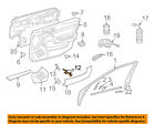 20381015511434 Mercedes Oem Front Handle Left