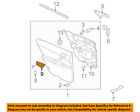 20819891 Gm Pontiac Oem Inside Door Handle Left