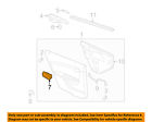 20858149 Door Oem Gm Handle Malibu-interior Chevrolet 08-12