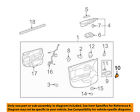 20872383 Gm Chevrolet Oem Malibu Front Inside Cap Left