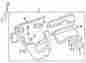 20983661 Captiva Sport Gm Chevrolet Genuine 2012-2015 Handle Inside