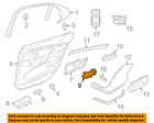 22276006619051 Mercedes Oem Inside Door Handle Right