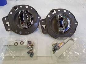 229.ch9706 Front / Rear Left Right Chrome Interior Door Handle 2006-2010 Jeep Commander