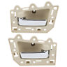 Ap82355001y 2pcs For 05-11 Jeep Grand Cherokee Front Beige Chrome Bolt Inside Door Handle