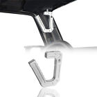 Mmr.21829 2pcs Steady Silver Front Aluminum Grab Hand Holds For Jeep Wrangler Jk 2007-2018