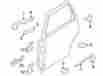 2t2z7826603aa Mercury Ford Oem Interior Door Handle Image 5