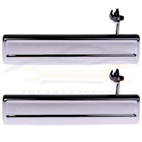 10409804 2x Exterior Door Handles For 1987-1989 Pontiac Sunbird Oldsmobile Toronado