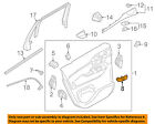 31699902 Volvo Oem Inside Door Handle