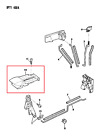 35013306 Mopar Chrysler Oem Interior