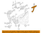 39823730 Volvo Oem Inside Door Handle Left