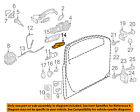 3c8837114fval Volkswagen Vw Oem 13-14