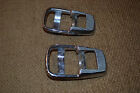 411.837.097 Porsche 914 6 Interior Door Handle Bezel Escutcheon Pair