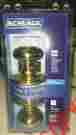 4315696122 Schlage Scalage Bright Brass Door Knob F40 V Geo 605 Z697