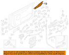 4g8837019c4pk Audi Oem Lock Inside Door Handle Assy Left