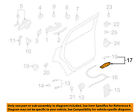 4l0837020ah77 Oem Handle 07-14 Q7-interior Door Audi