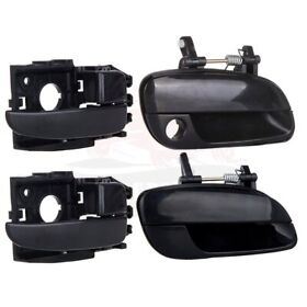 10069350 4x Front Rear Right Side Interior And Exterior Door Handles For Hyundai Elantra