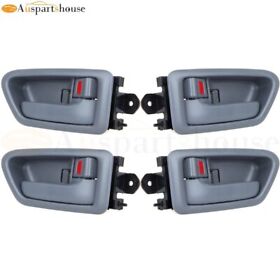 9928191 4x Inside Interior Door Handle For 1997-2001 Toyota Camry Left Right Textured