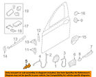 51219116341 Bmw Oem Inside Door Handle Left