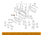 51412753337 Mini Oem Cooper Front Bezel Left