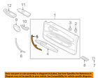 51416980094 Bmw Oem Molding Right