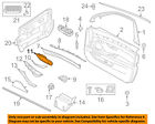 51417226370 Bmw Oem Xdrive Front Bezel Right